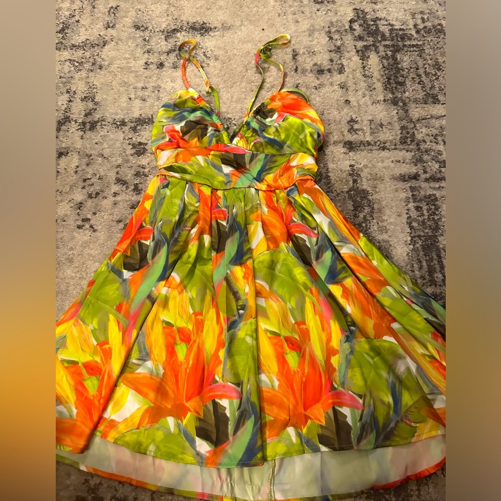 Shein tropical dress
